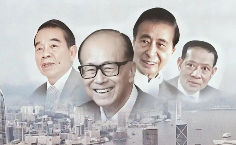 香港四大家族云集深圳 李泽楷手拿背包笑容灿烂(组图)