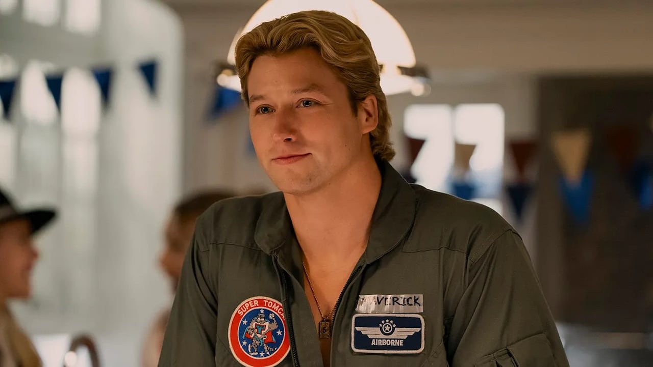 Man with blonde hair.