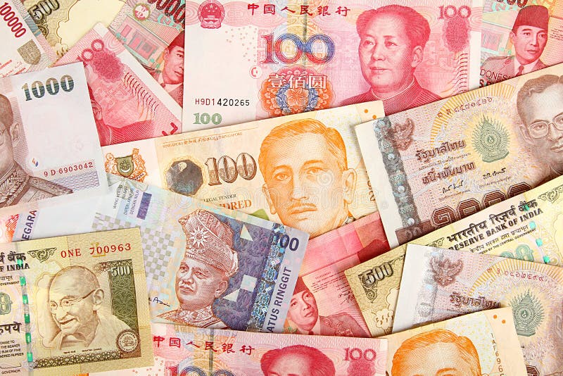 亚洲货币背景库存图片. 图片包括有聚会所, 市场, 印第安语, 附注, 香港, 投资, 班珠尔, 印度尼西亚- 26406249