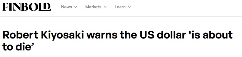 美元恐遭遇史上最大规模的崩盘