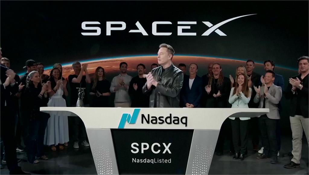 超車亞馬遜！SpaceX上市後股價飆升62% 躍居全球第五大公司