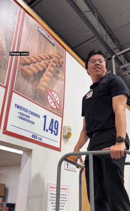 Costco宣布Twisted Churro限時回歸。（圖擷取自Costco官方Instagram）