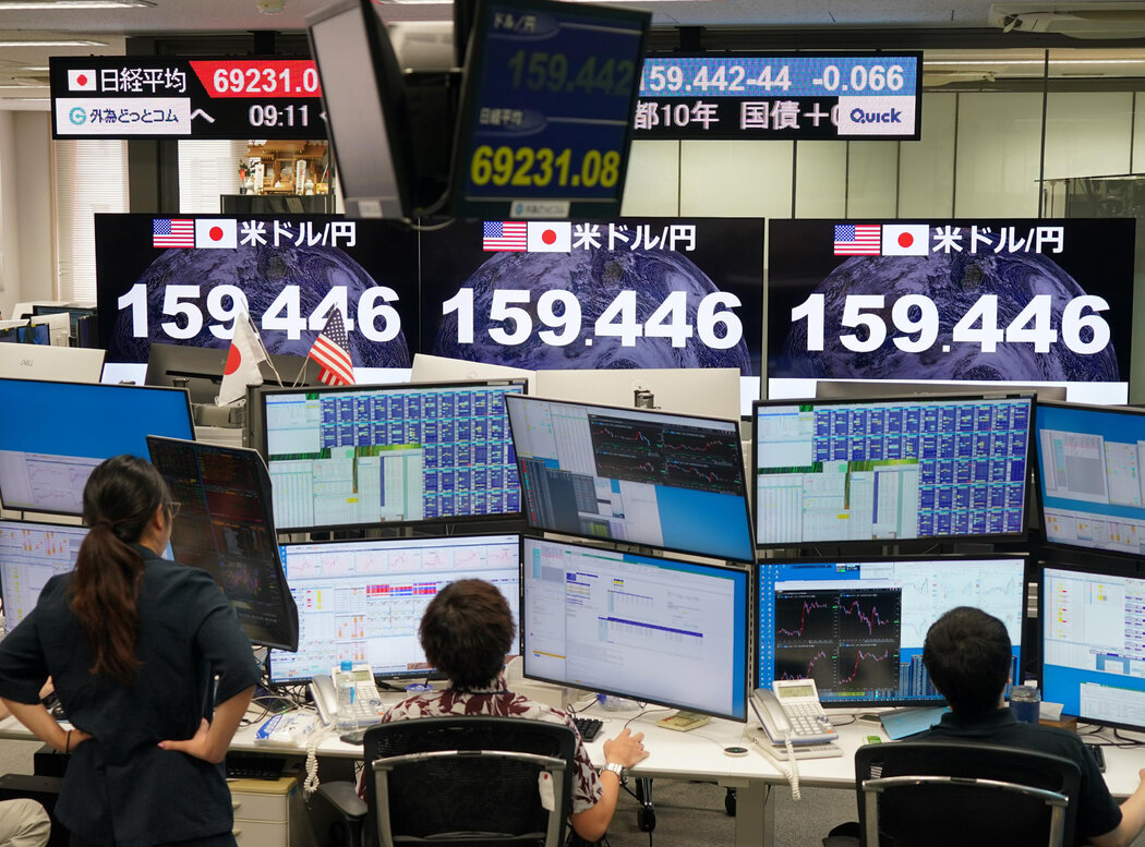 日元涨势已消退，汇率正逼近160日元兑1美元，这一水平可能会考验东京和华盛顿官员的决心。