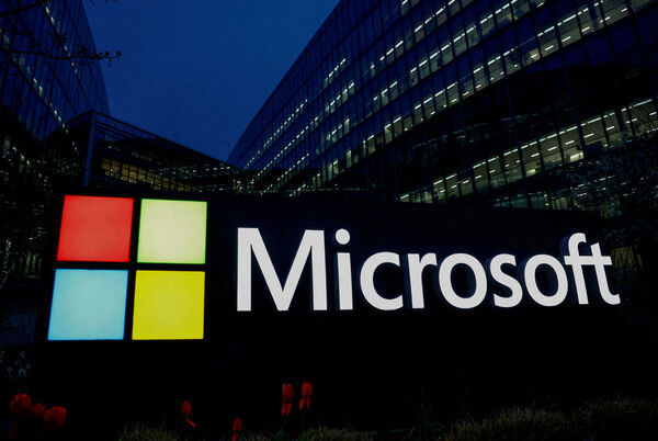 ▲▼Microsoft,微軟。（圖／路透）