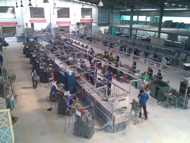Example of Shell Button Factory in Vietnam Garment Industry