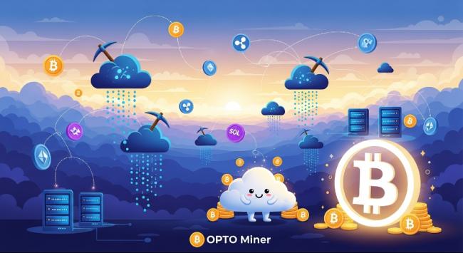 OPTO Miner 助力加密货币持有者赚取 777 个 XRP 与 17 个 SOL