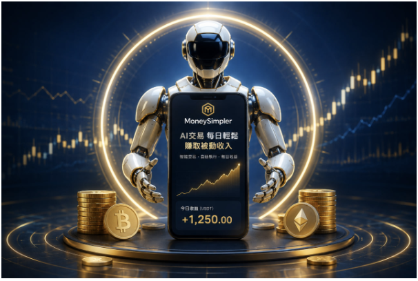 用 MoneySimpler AI交易每日轻松赚取被动收入