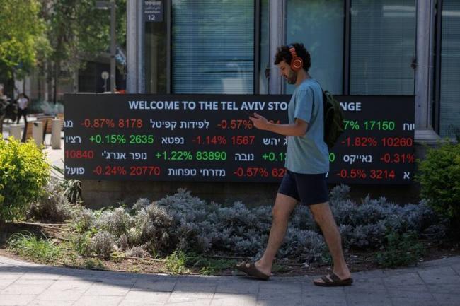 周一以色列股市狂喷 飙新高