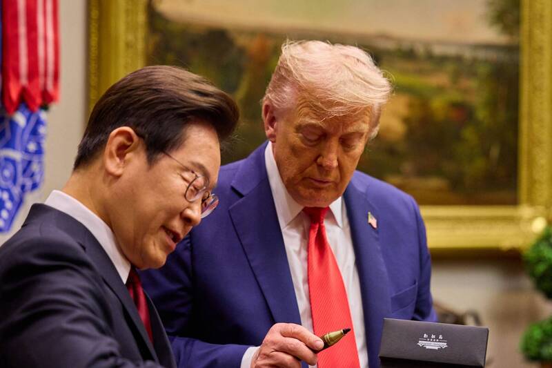 李在明钢笔美到川普看傻 文具股价涨近30％