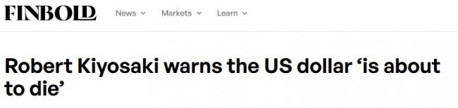 重大警告：美元恐遭遇史上最大规模的崩盘