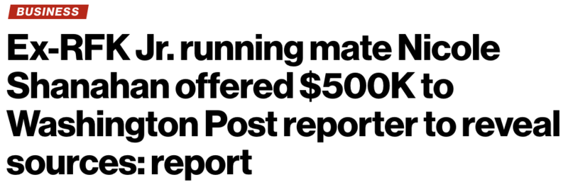 出轨马斯克的华裔副总统候选人砸$50万查告密者(图)