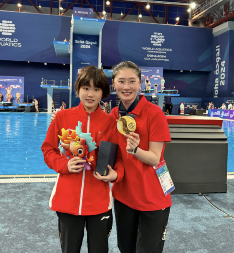 中国跳水天才无缘集训:全红婵劲敌淡出 颜值清纯(组图)