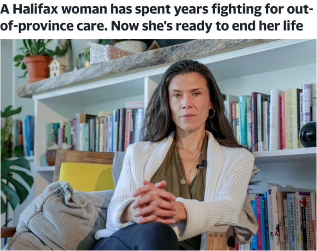 加拿大女子多次申请省外就医被拒 无奈抵押房子出国(图)