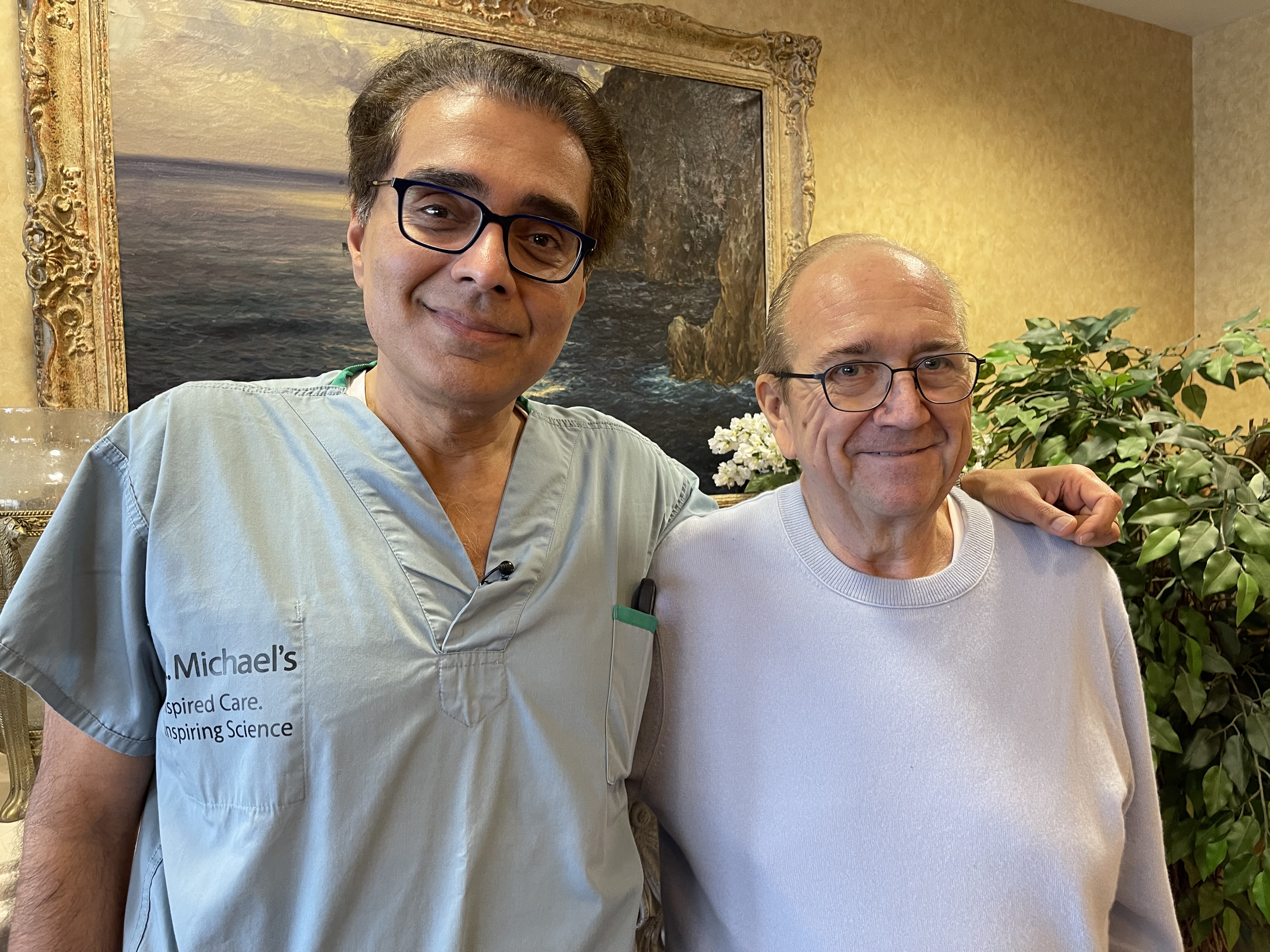 一颗治愈的心：安大略省男人庆祝情人节感染后的生日