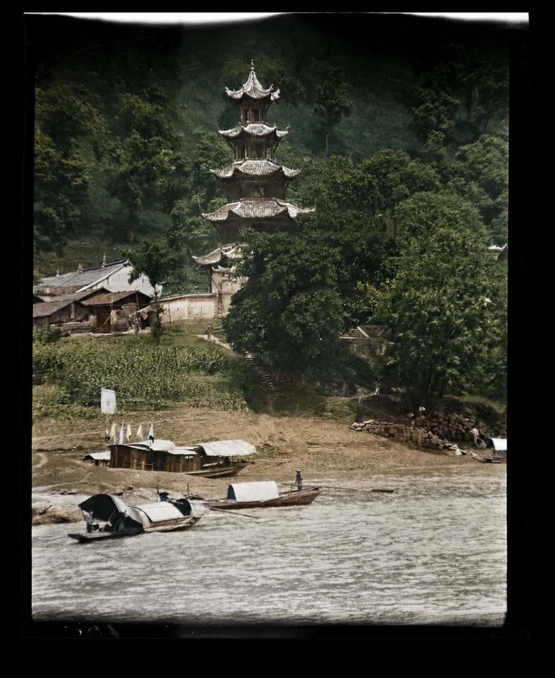 100年前的四川乡村美景 中国意境最精准的表达