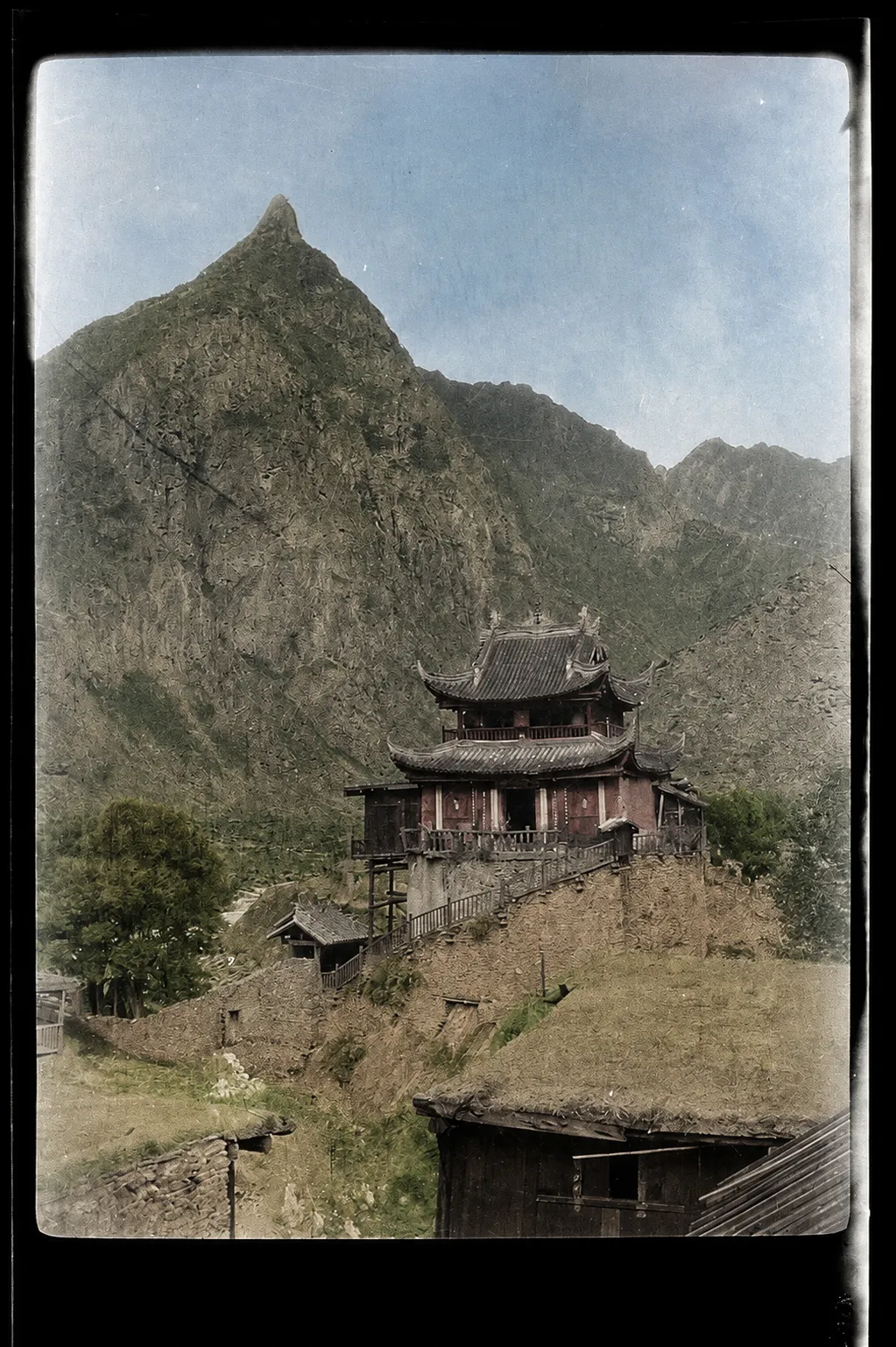 100年前的四川乡村美景 中国意境最精准的表达