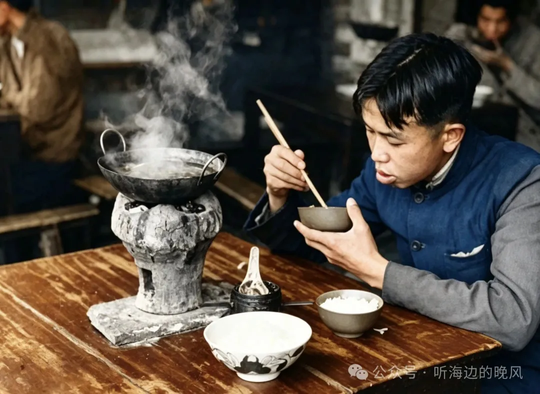 老照片：历史上的重庆火锅