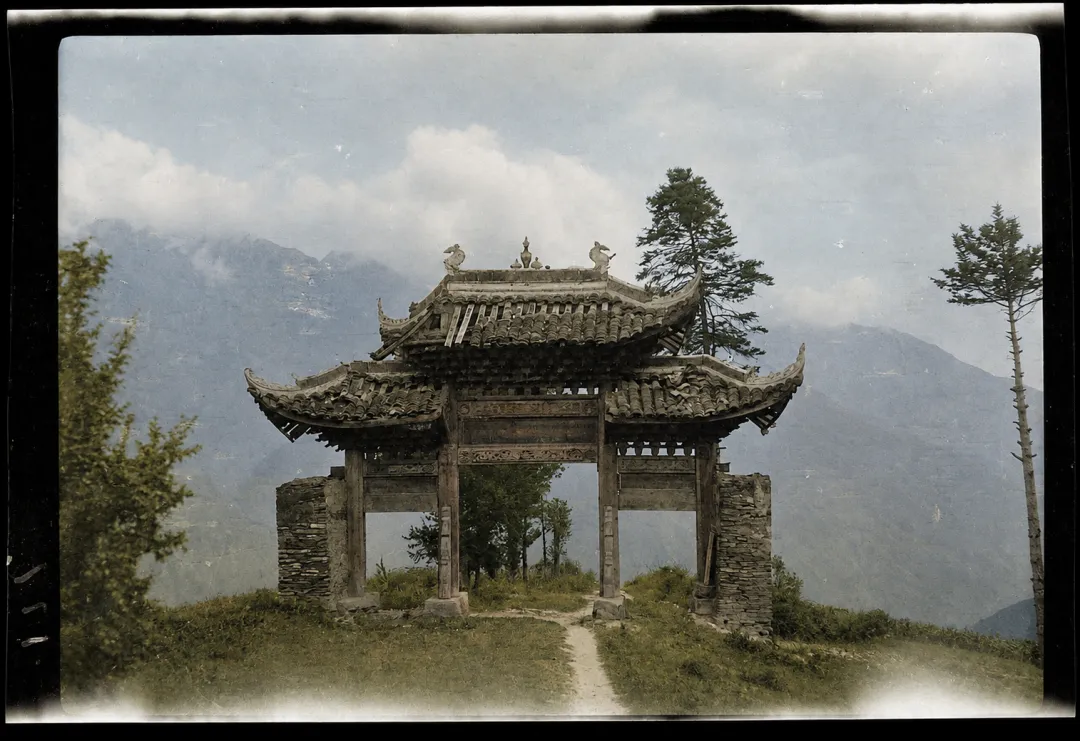 100年前的四川乡村美景 中国意境最精准的表达