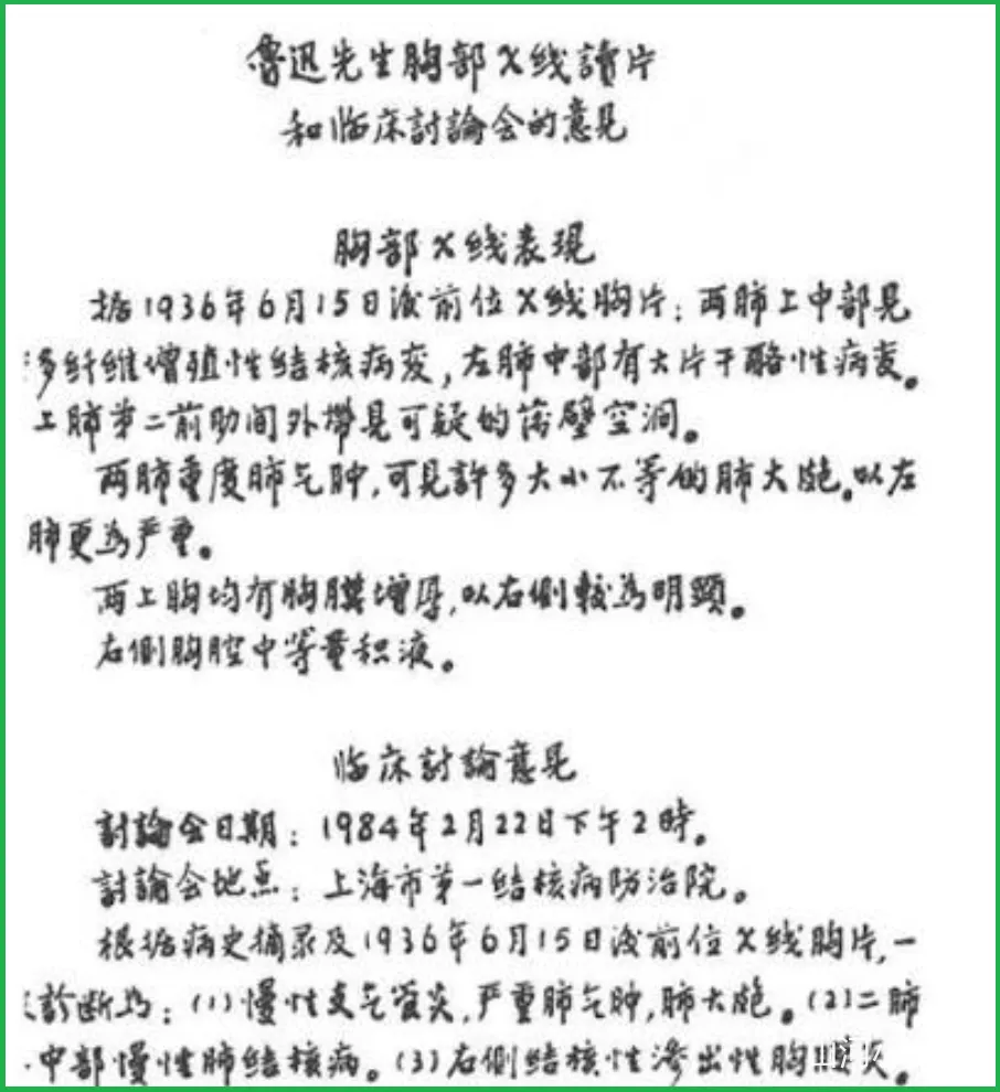 鲁迅的最后24小时