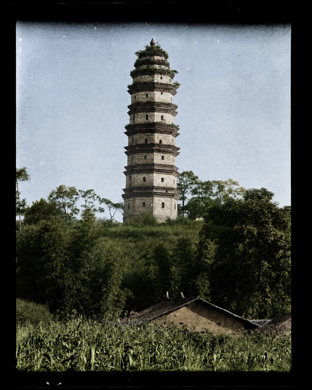 100年前的四川乡村美景 中国意境最精准的表达