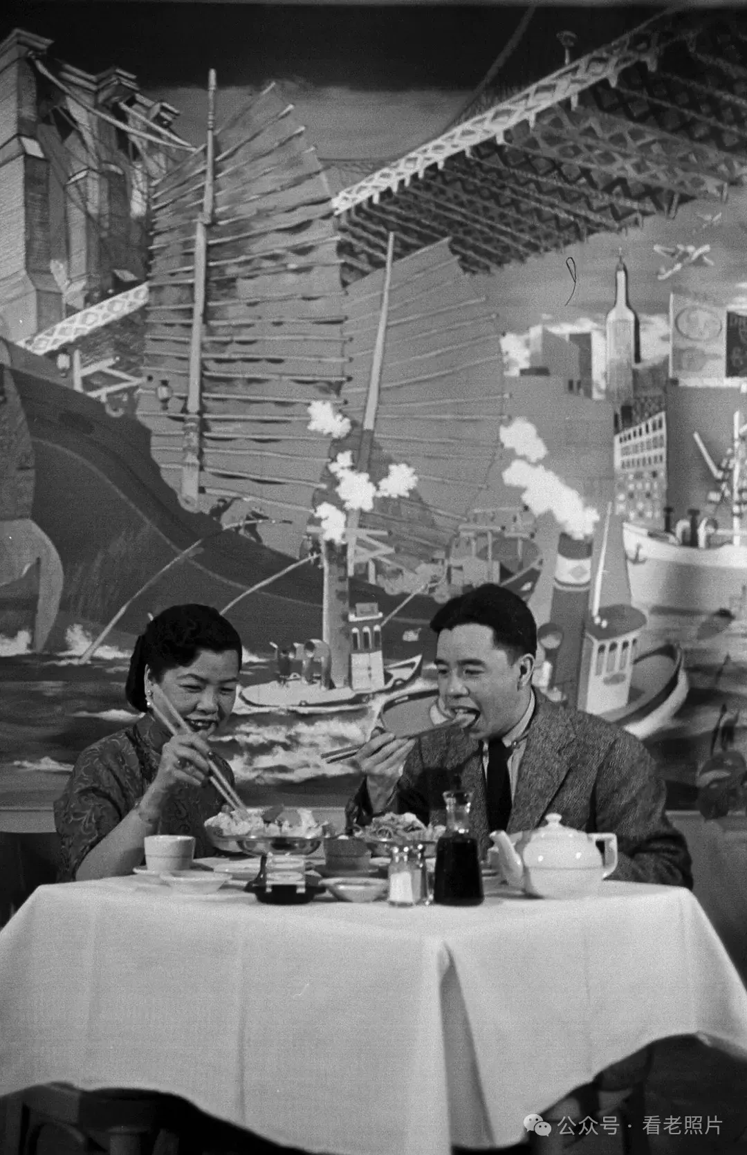 《LIFE》老照片：40年代中国有钱人的生活