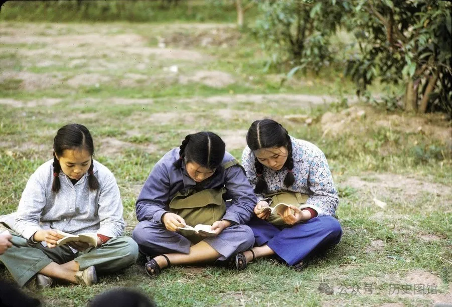 实拍火红的70年代：女知青下地干活劲头足，工农兵上大学听课认真
