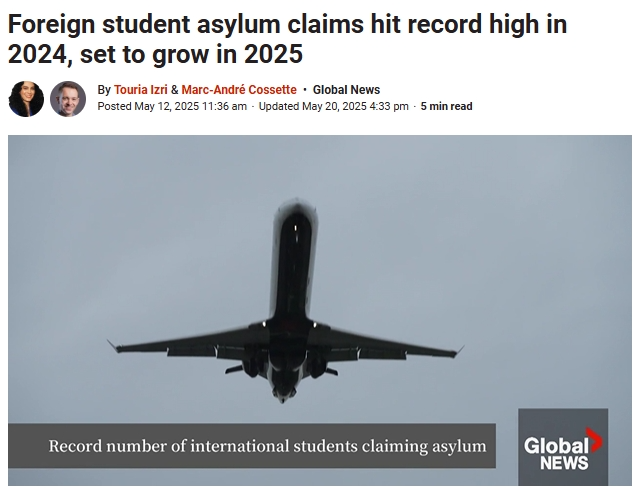 6万留学生+外劳“逃离”加拿大