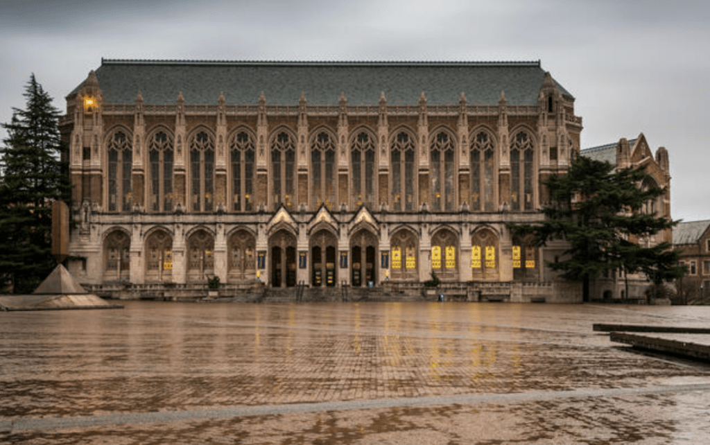 华盛顿大学是钟氏父子提告对象之一。 示意图 Alamy
