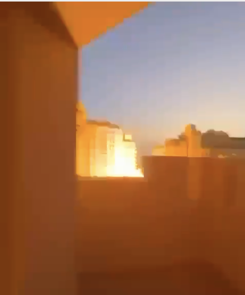 导弹在头顶飞 虽然害怕，生活仍在继续