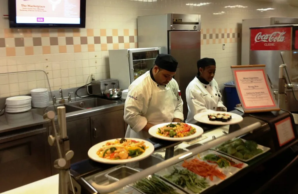 美国“吃住最糟糕”的20所大学