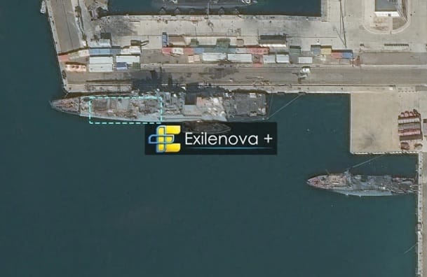 乌军近期针对俄罗斯黑海舰队的驻地发起打击，并在摧毁大量设施、军备的同时，击中包含「埃森海军上将号」在内的两艘水面舰艇。   图：翻摄自腾讯网军武次位面