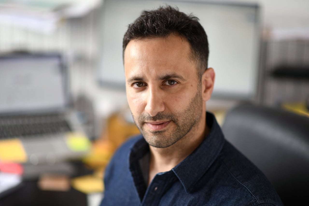 A photo of author Richard Kerbaj, shared with CBC News by HarperCollins Canada.