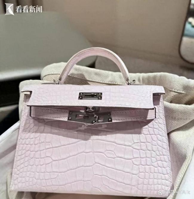 深圳女子45万元限量款爱马仕包 被美国海关查扣