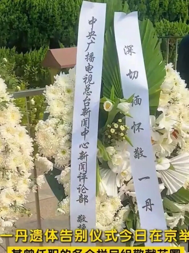 敬一丹告别仪式：朱军朱迅王宁水均益等到场（配图11）