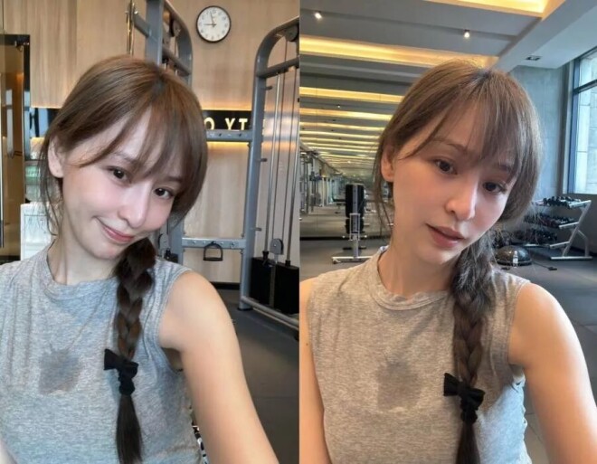 王心凌晒出健身照 状态好得不像44岁的人（配图4）