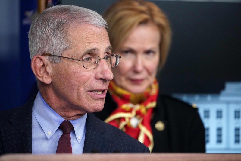 美国国家过敏与传染病研究院院长佛奇（Anthony Fauci）。 （法新社）