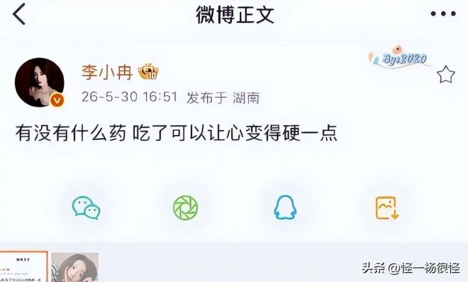 李小冉疑承认离婚 离婚原因被曝和钱有关（配图3）