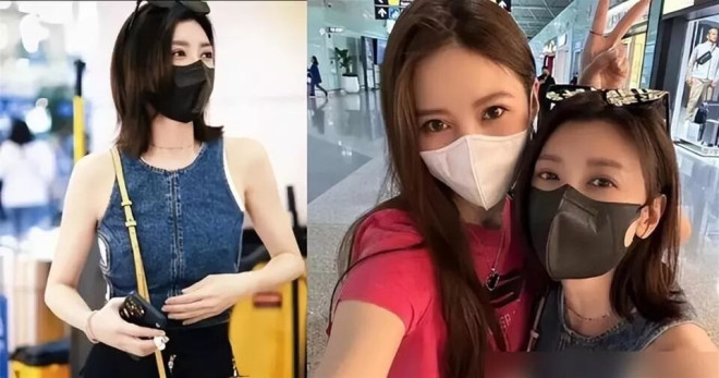 贾静雯逛超市被偶遇 穿露腰背心时髦似少女（配图5）