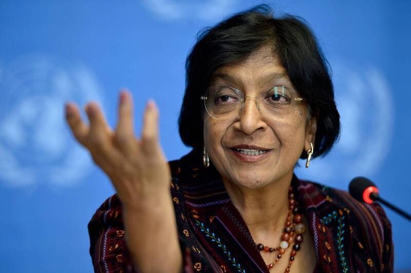 2026年诺贝尔和平奖得主、南非法学家皮莱（Navanethem「Navi」Pillay）。 （美联社）
