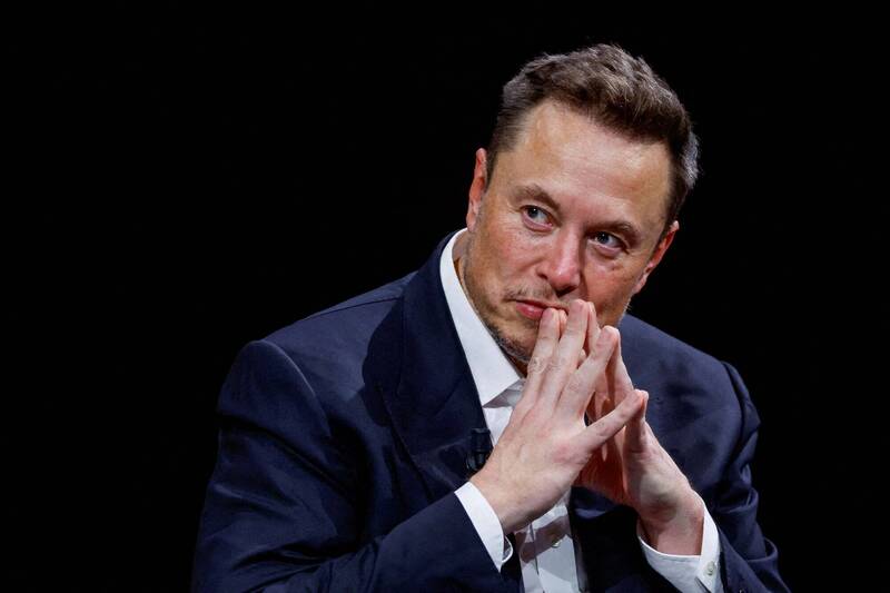 太空探索技術公司（SpaceX）創辦人馬斯克獲烏克蘭政府頒發烏克蘭最高榮譽之一的「自由勳章」。（路透檔案照）