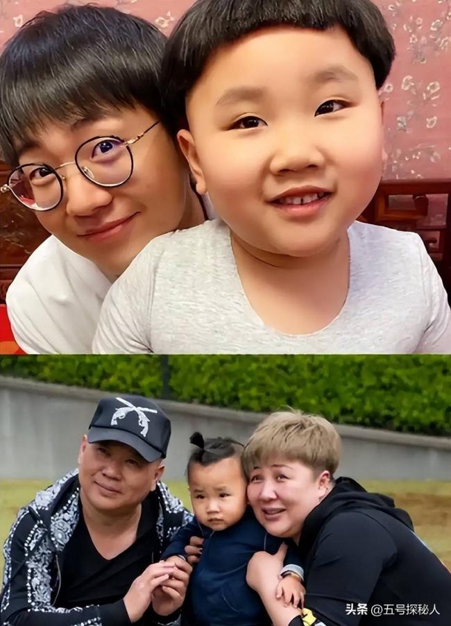 郭德纲二儿子长相太着急 和老妈共用一张脸