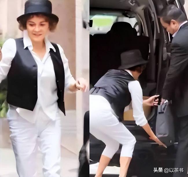 原来她是张柏芝妈妈 今68岁打扮时尚似少女