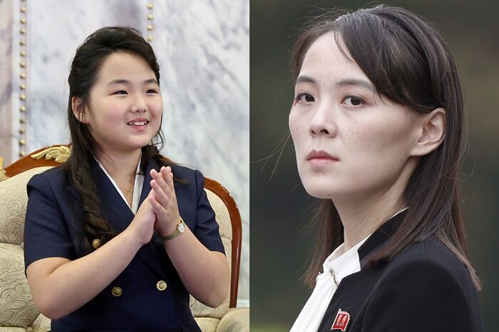 ▲▼北韓領導人金正恩女兒金主愛、胞妹金與正。（圖左／路透、圖右／達志影像／美聯社）