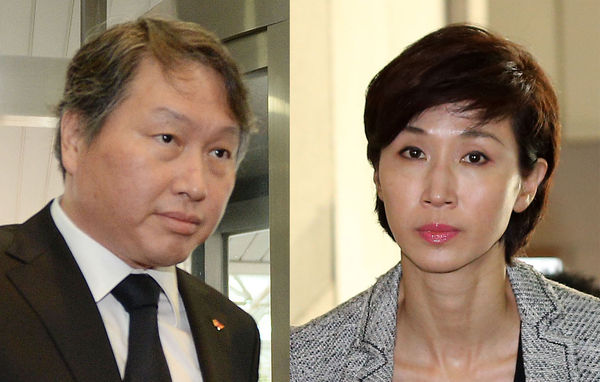 ▲▼南韓SK集團會長崔泰源與盧素英2015年以後婚姻生活宣告破滅。（圖／達志影像／newscom）