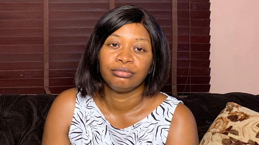 Chioma Okoli 在撰写一罐番茄酱的在线评论后面临监禁。(Chioma Okoli/CNN Newsource)