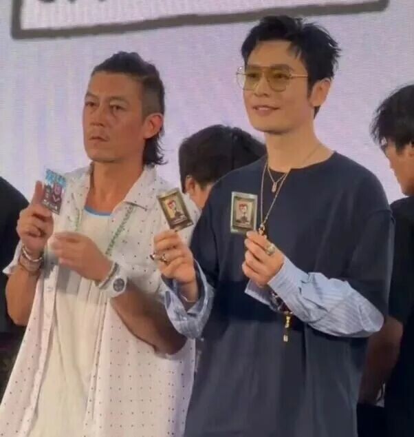 黄晓明陈冠希同框 仅差3岁却像两代人（配图2）