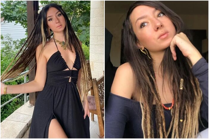 ▲▼ 哈玛斯涉嫌绑架并谋杀22岁德籍女刺青师夏妮（Shani Louk）。（图／翻摄自脸书、IG）