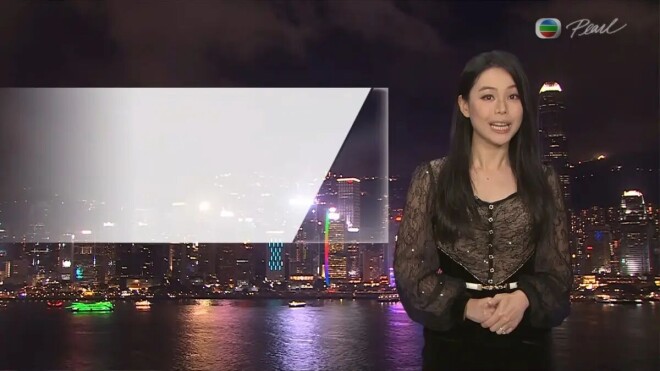 TVB女主播报港姐赛果意外抢镜 被赞比冠军还靓（配图2）