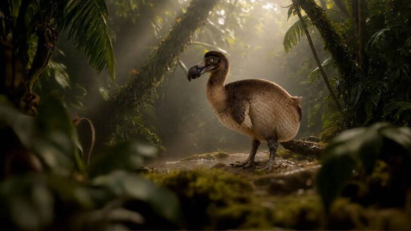 传奇鸟类「渡渡鸟」（Dodo）已灭绝超过3个世纪。示意图。（路透）