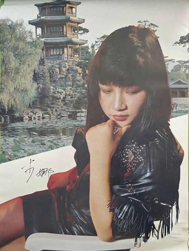 曝63岁歌手李娜洛杉矶被偶遇 打扮朴素逛超市（配图1）